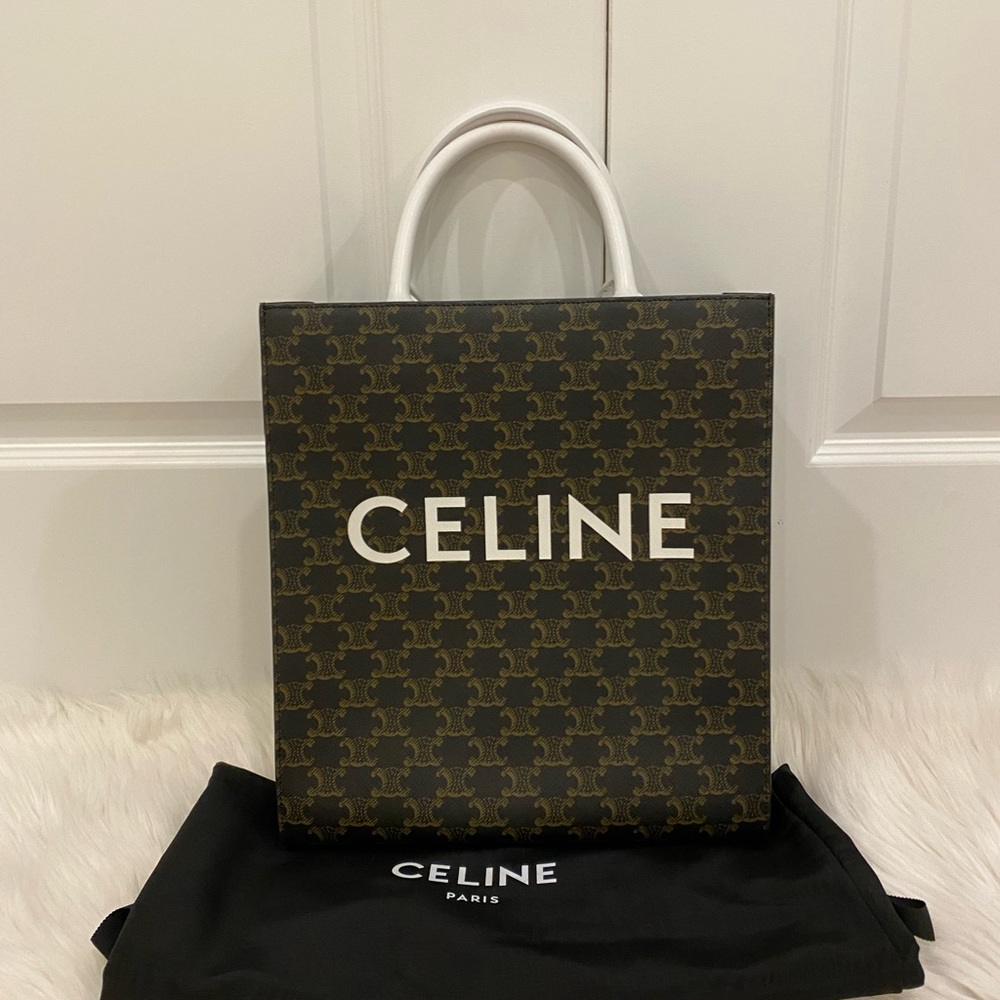 Celine small cabas vertical